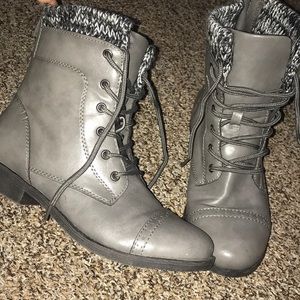 Mudd Grayish Boots